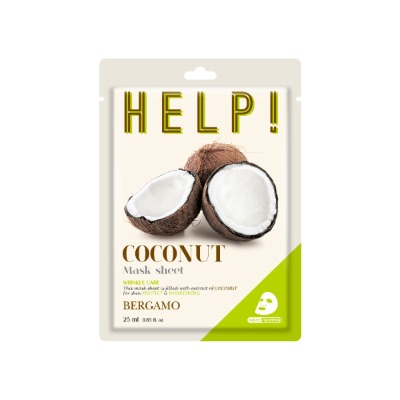 Bergamo Help! Coconut Mask Pack (10ea)