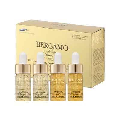 BERGAMO gold ampoule set